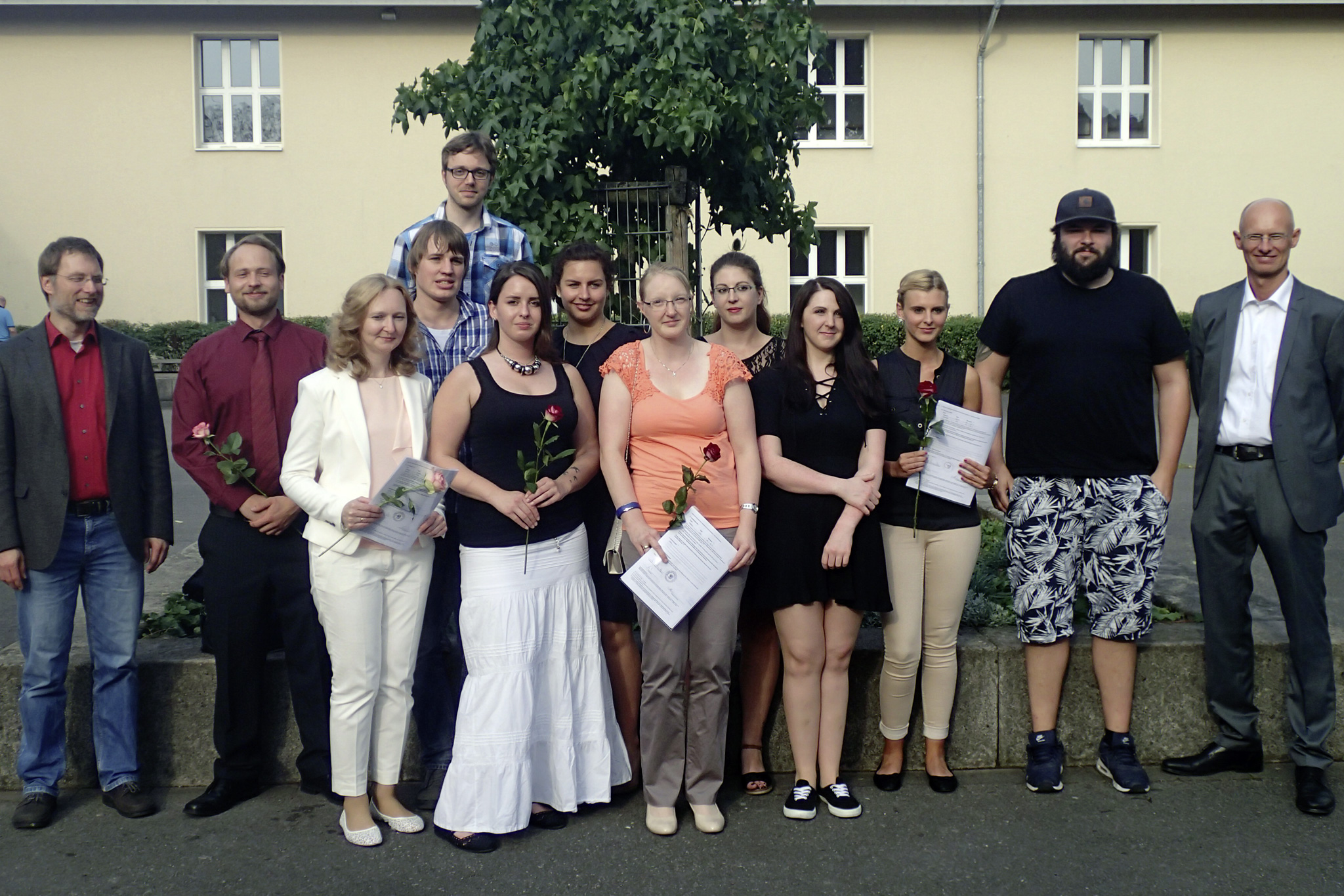 Abiturienten des Abendbereichs Abitur-Online